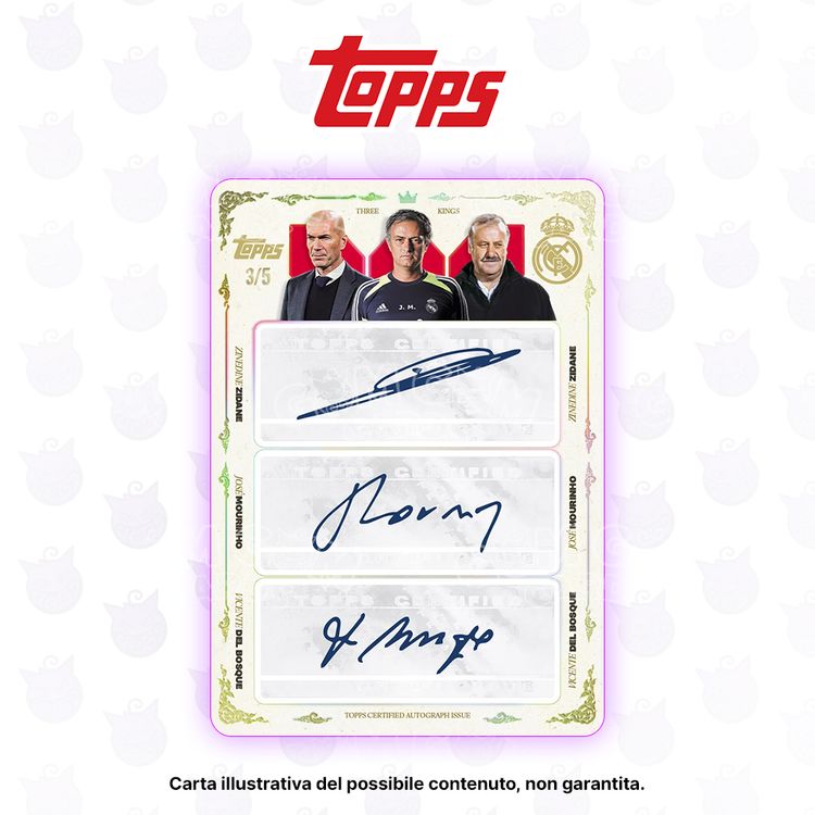 Topps Real Madrid Los Blancos 2025/26 Trading Cards Box obraz 7